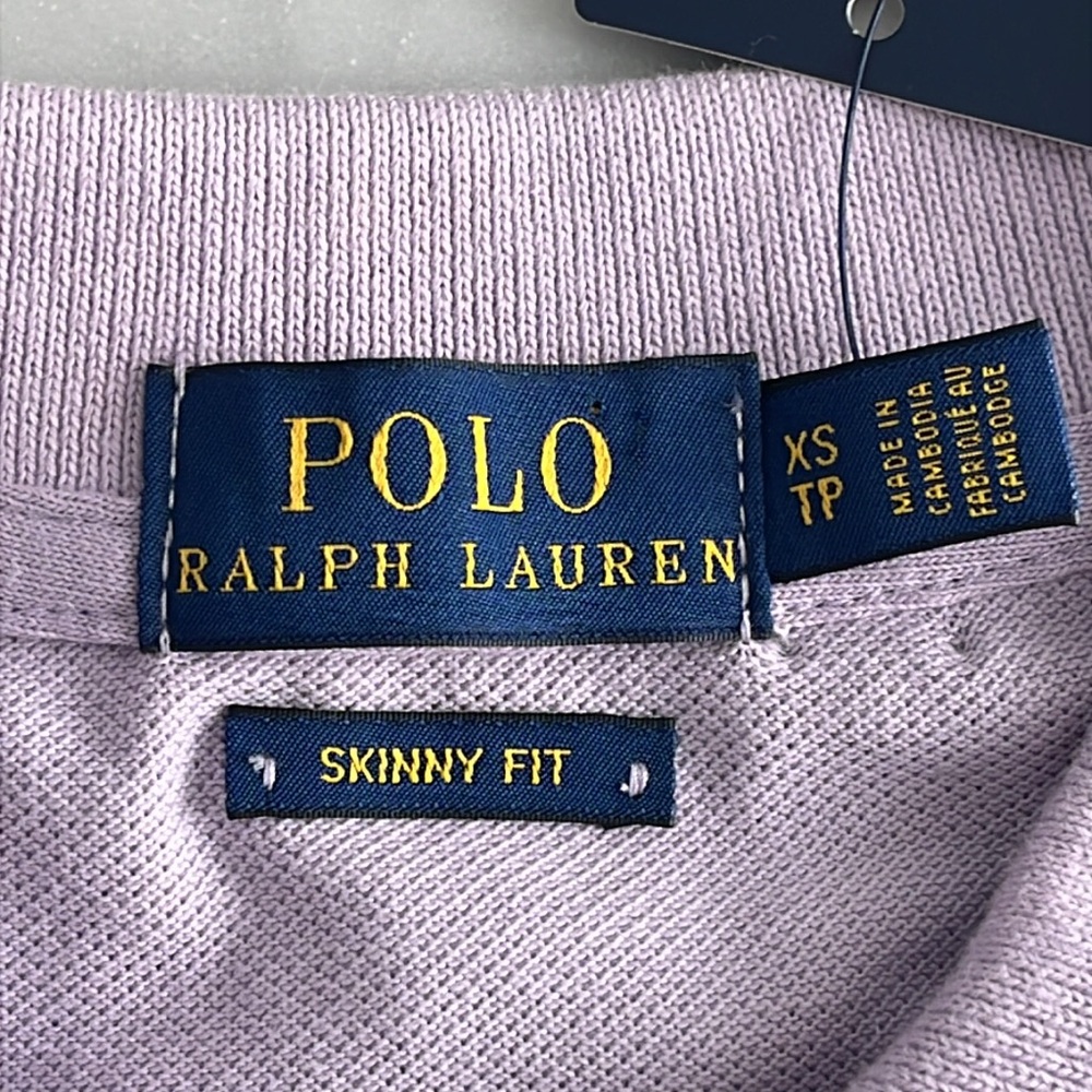 Polo Ralph Lauren Skinny Fit Classic Mesh Polo Shirt - Picture 4 of 7